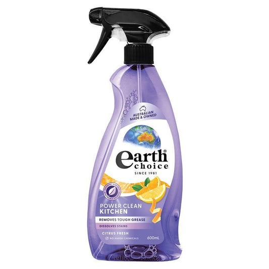 Earth Choice Kitchen Cleaner 600ml - Eco-Friendly Cleaning Power