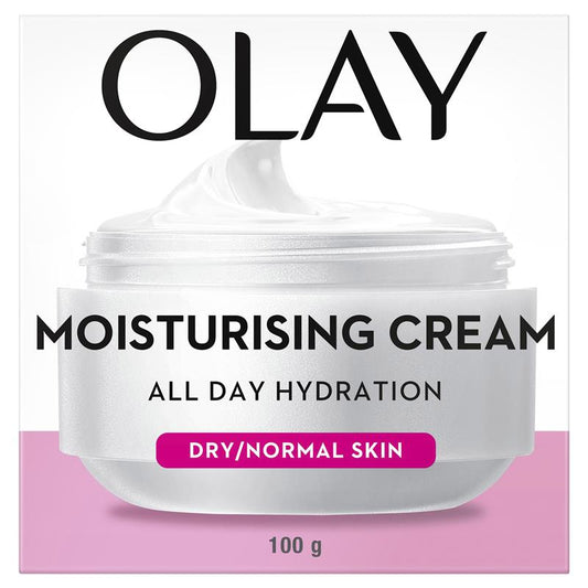 Olay Moisturising Cream 100g - All-Day Hydration for Dry/Normal Skin-Auzzi Store