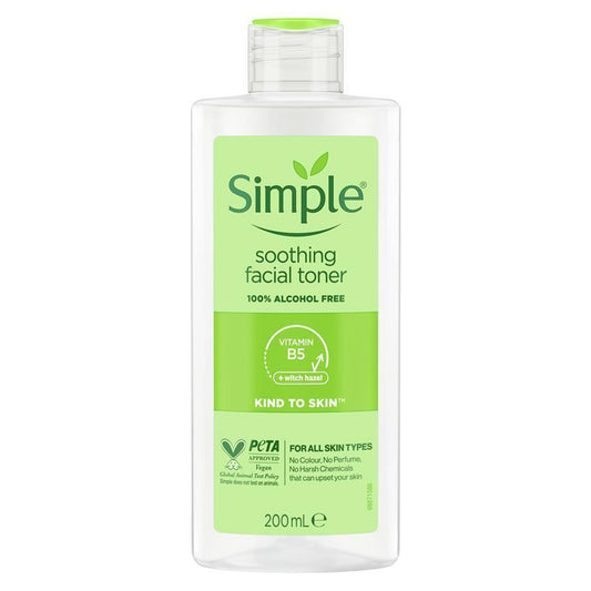Soothing Facial Toner - Simple Kind To Skin 200ml-Auzzi Store