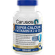 Caruso's Super Calcium + Vitamin K2 & D3 - 60 Tablets - Auzzistore