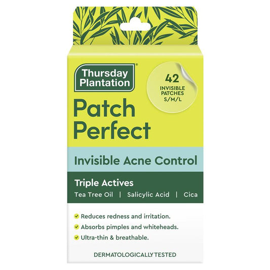 Thursday Plantation Patch Perfect Invisible Acne Control 42 Patches - Acne Treatment