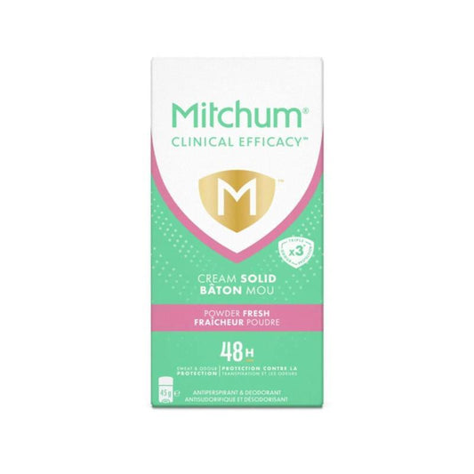 Mitchum Clinical 48 Hour Powder Fresh Deodorant for Women, 45g - Auzzistore