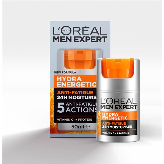 L'Oreal Men Expert Hydra Energetic Daily Moisturiser - 50ml-Auzzi Store