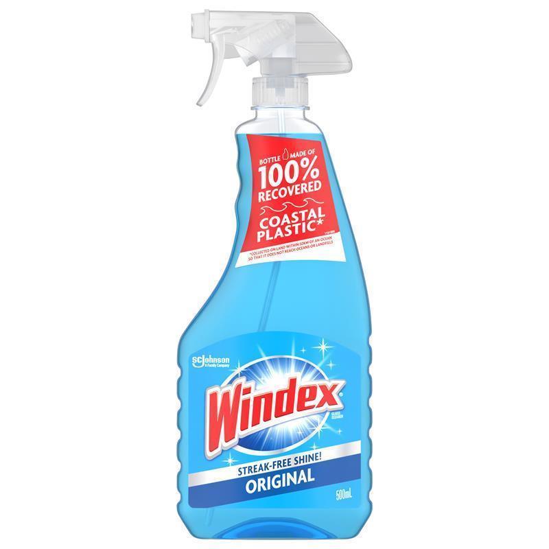 Windex Original Glass Cleaner - Streak-Free Shine (500mL) - Auzzi Store