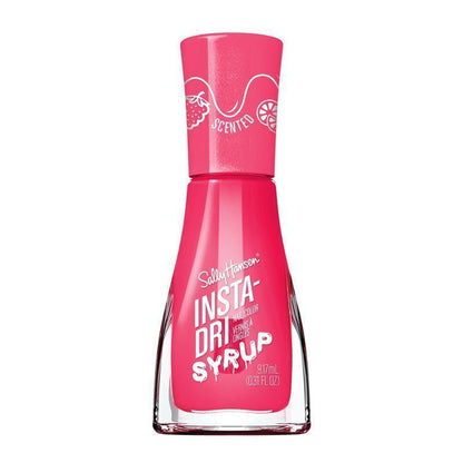 Sally Hansen Insta-Dri Scented Nail Polish Syrup Collection Pink Pour 9.17ml