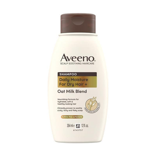 Aveeno Oat Milk Blend Moisturising Shampoo for Dry & Damaged Hair - 354mL