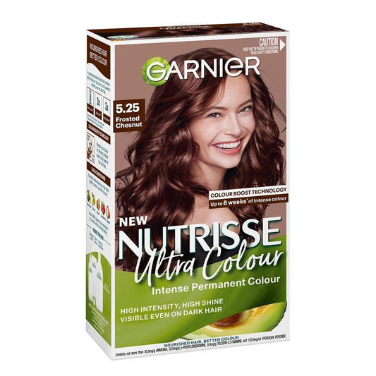 Garnier Nutrisse 5.25 Frosted Chestnut - Permanent Hair Colour - Auzzi Store
