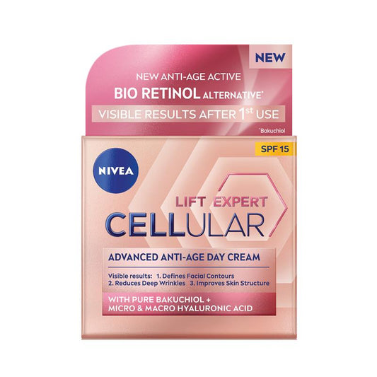 NIVEA Cellular Lift Expert Day Cream 50ml - Anti-Aging Formula – view 2