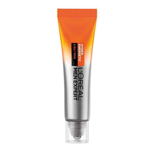 L'Oreal Men Expert Hydra Energetic Cool Eye Roll-On 10mL - Brighten Your Eyes-Auzzi Store