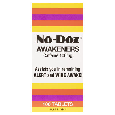 NoDoz Caffeine Pills 100mg, 100 Count | Energy & Focus Booster