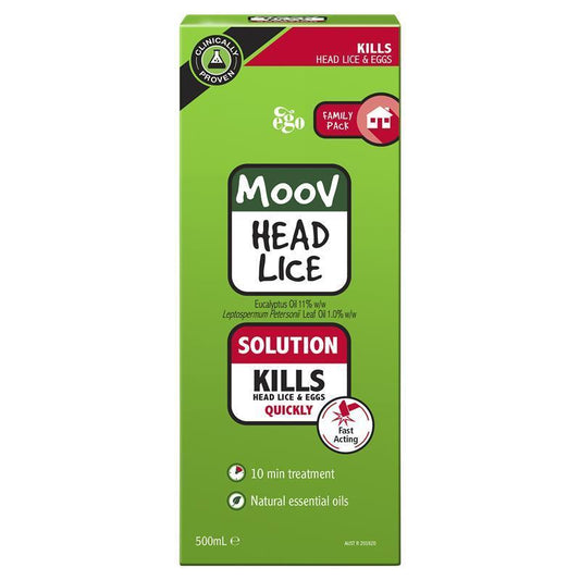 Ego Moov Head Lice Solution 500mL - Auzzi Store