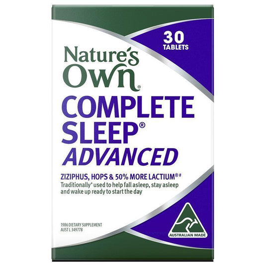 Nature's Own Complete Sleep Advanced 30 Tablets - Natural Sleep Support