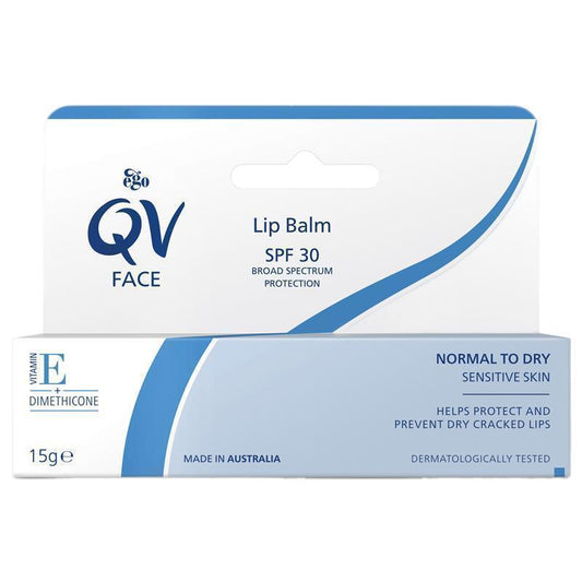 QV Face Lip Balm 15g with SPF 30+ - Ultimate Lip Protection-Auzzi Store