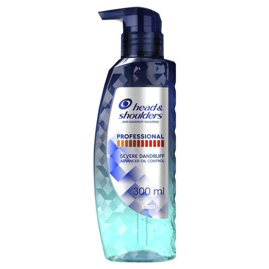 Head & Shoulders Professional Advanced Oil Control Shampoo for Severe Dandruff - 300ml - Auzzistore