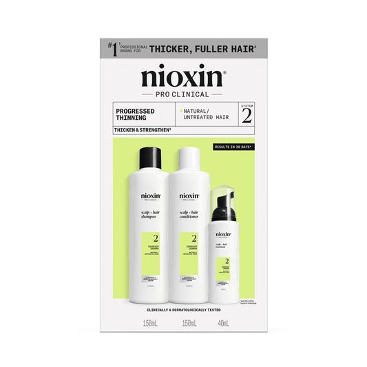 Nioxin Scalp + Hair Thickening System 2 Trial Kit (150+150+40mL)