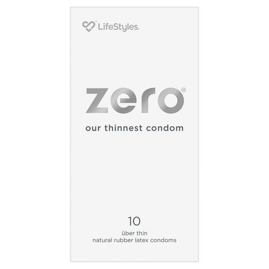 LifeStyles Zero Ultra Thin Latex 10 Condoms , 52mm Lubricated – view 2