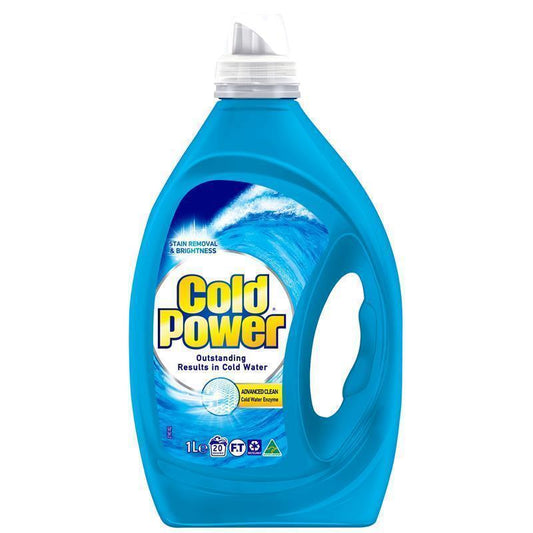 Cold Power Advanced Clean Laundry Liquid - 1 Litre - Auzzi Store
