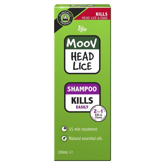Moov Head Lice Shampoo - 200ml-Auzzi Store