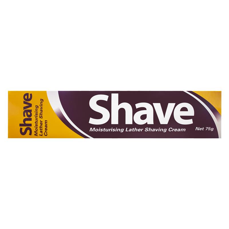 Moisturizing Lather Shave Cream 75g Tube