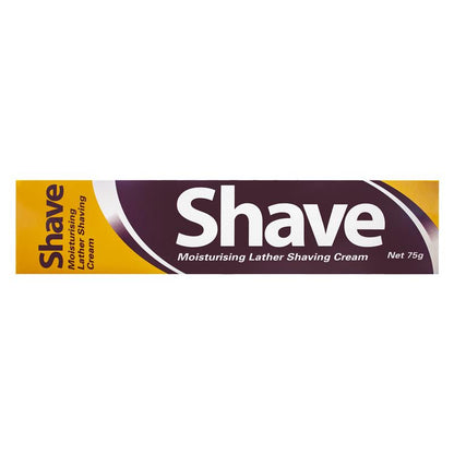 Moisturizing Lather Shave Cream 75g Tube