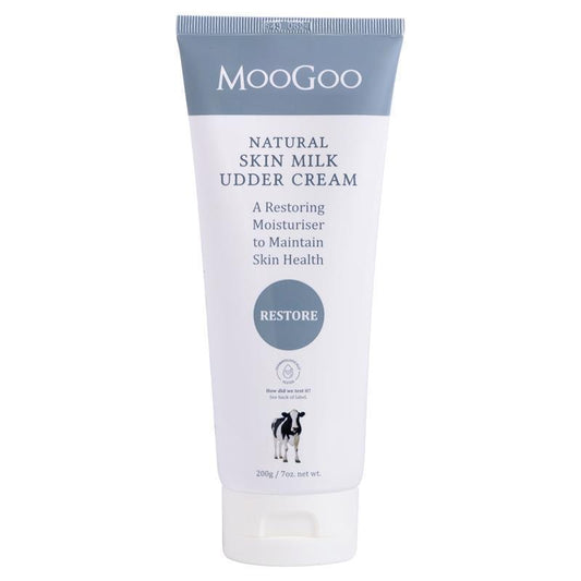 MooGoo Natural Skin Milk Udder Cream 200g - Restorative Moisturiser for All Skin Types