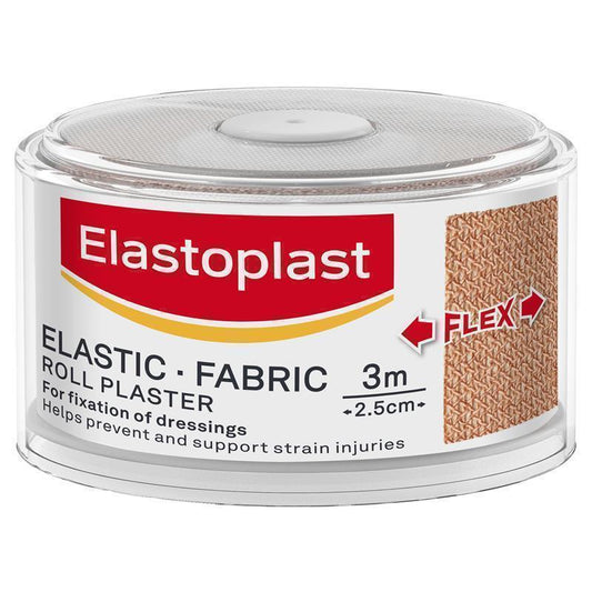 Elastoplast Elastic Fabric Roll Plaster - 2.5cm x 3m-Auzzi Store