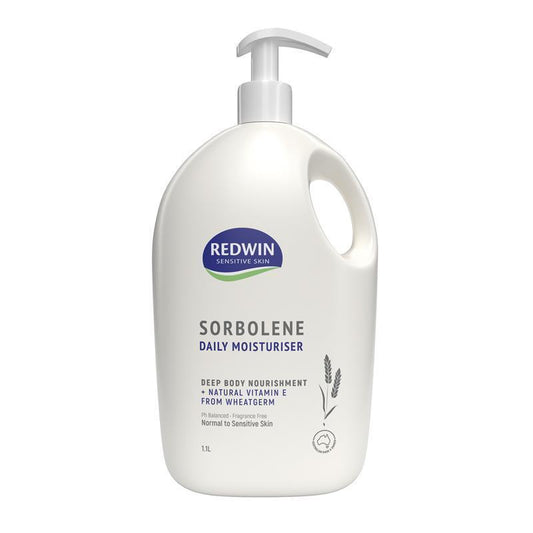 Redwin Sorbolene Daily Moisturiser 1.1L - Nourishing Hydration for Sensitive Skin