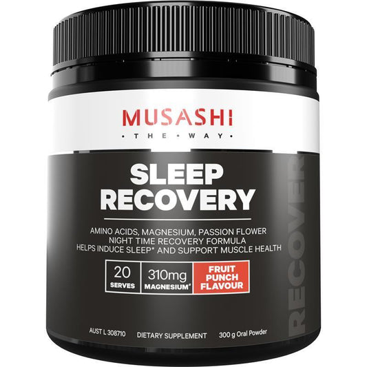 Musashi Sleep Recovery Fruit Punch - 300g-Auzzi Store