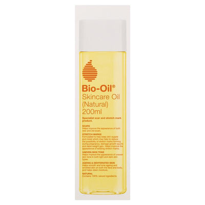 Bio Oil Skincare Oil Natural 200ml - Specialist Scar & Stretch Mark Product