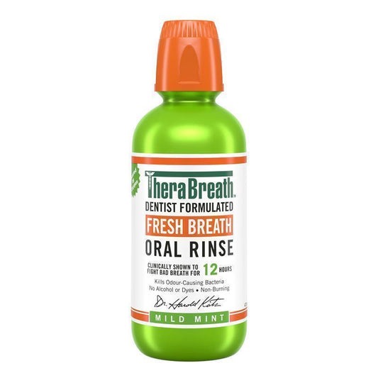 TheraBreath Mild Mint Oral Rinse 473ml - Gentle Freshness for Daily Use - Auzzi Store