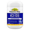Nature's Way K2+D3 High Strength Capsules - 120 for Bone & Heart Health
