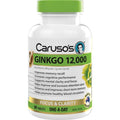 Caruso's Ginkgo Biloba 12,000mg Cognitive Support – 60 Tablets