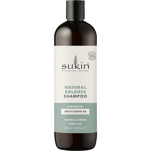 Sukin Natural Balance Shampoo 500ml - Nourishing Hair Care - Auzzi Store