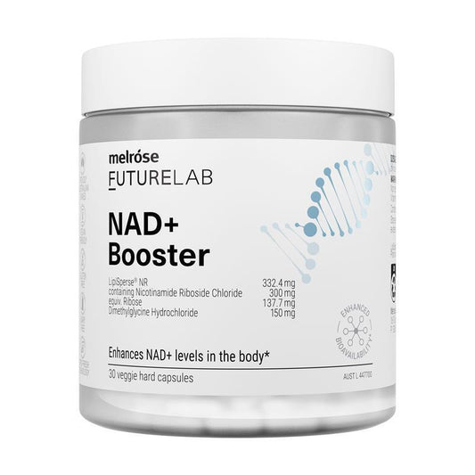 Melrose FutureLab NAD+ Booster Caps 30 Capsules - Energize Your Cells