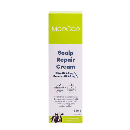 MooGoo Scalp Cream 120g - Relief for Itchy and Inflamed Skin