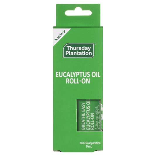 Thursday Plantation Breathe Easy Eucalyptus Oil Roll On 9ml - Natural Respiratory Relief – view 2
