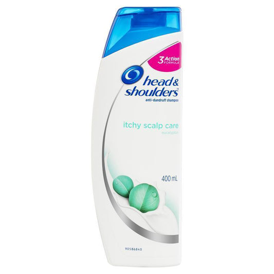 Head & Shoulders Itchy Scalp Care Eucalyptus Anti-Dandruff Shampoo - 400mL-Auzzi Store