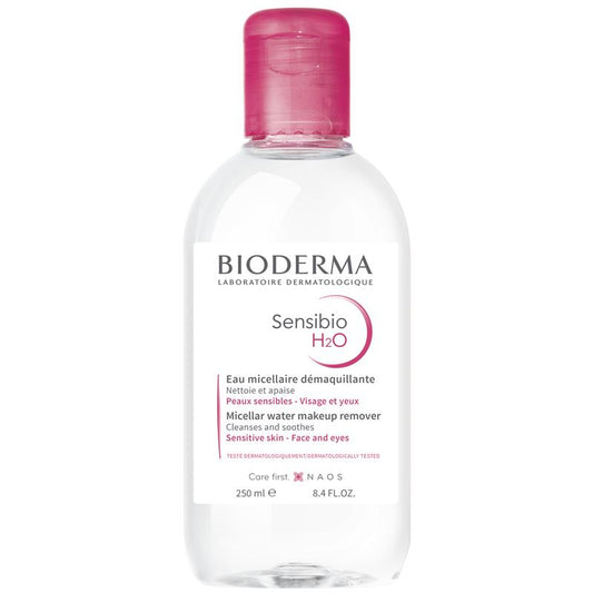 Bioderma Sensibio H2O Micellar Water 250ml - Gentle Cleanser for Sensitive Skin-Auzzi Store