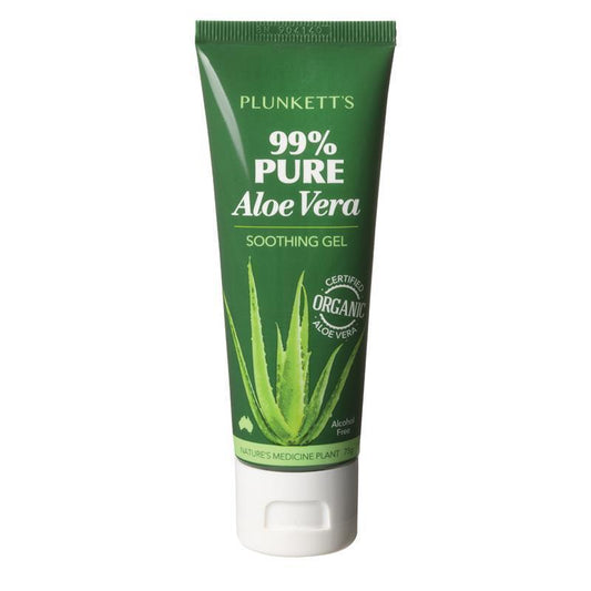 Plunkett's 99% Pure Aloe Vera Soothing Gel - 75g-Auzzi Store