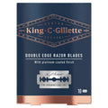 King C Gillette Platinum Stainless Steel Safety Razor Blades - 10 Blades