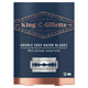 King C Gillette Platinum Stainless Steel Safety Razor Blades - 10 Blades
