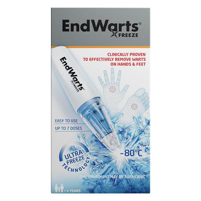 EndWarts Freeze Pen - 7.5g for Effective Wart Removal