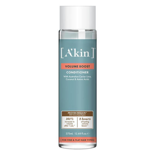 A'kin Volume Boost Conditioner 375ml - Amplify Fine Hair - Auzzistore