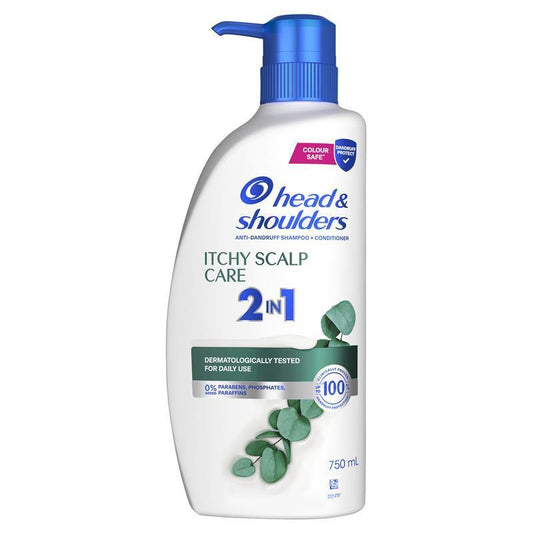 Head & Shoulders Itchy Scalp Care 2in1 Shampoo & Conditioner - 750ml