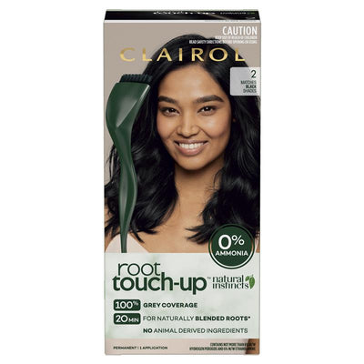 Clairol Root Touch Up Natural Instincts 2 Black - Permanent Hair Colour (35g)