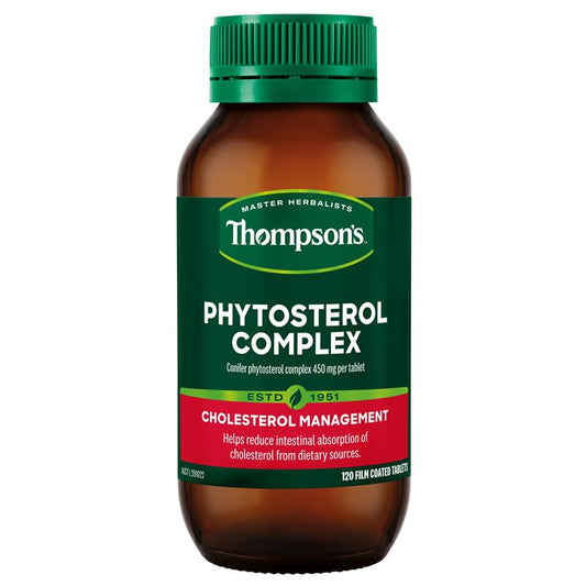 Thompson's Phytosterol Complex 120 Tablets - Support Healthy Cholesterol Levels - Auzzi Store