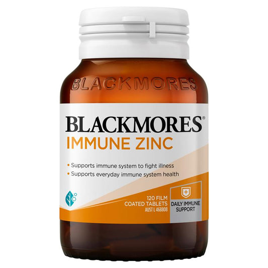 Blackmores Immune Zinc 120 Tablets - Comprehensive Immune Support-Auzzi Store