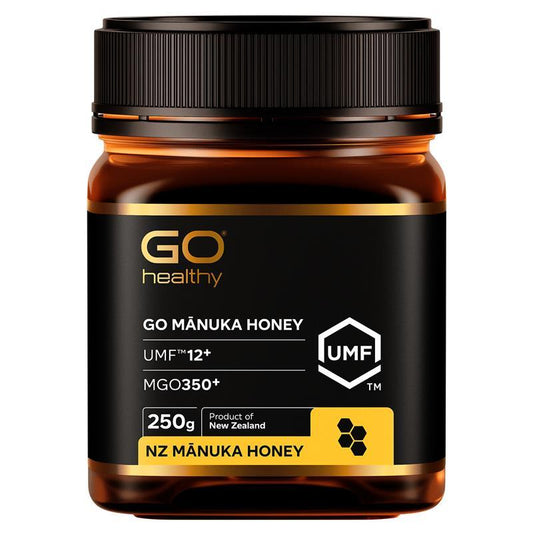 GO Healthy New Zealand Manuka Honey UMF 12+ MGO 350+ 250g