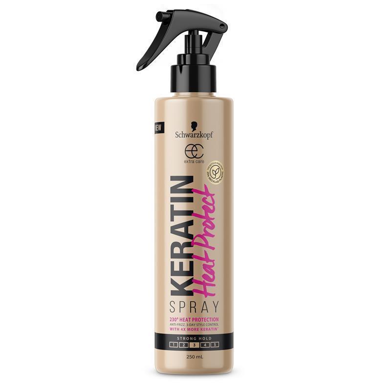 Schwarzkopf Extra Care Keratin Heat Protect Spray - 250ml