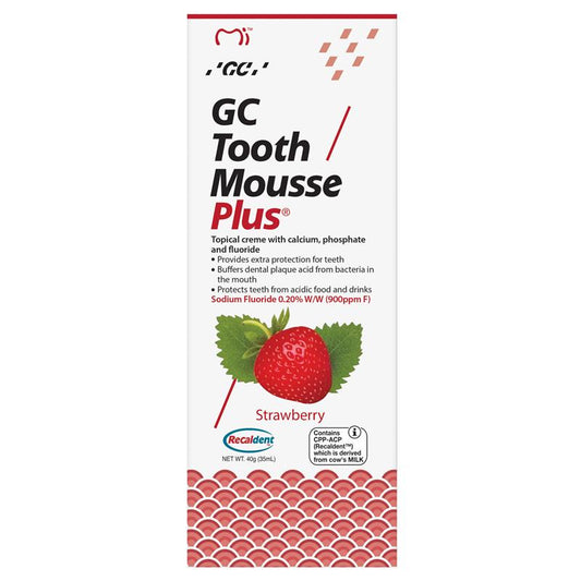 GC Tooth Mousse Plus Strawberry 40g - Enamel Protection – view 2